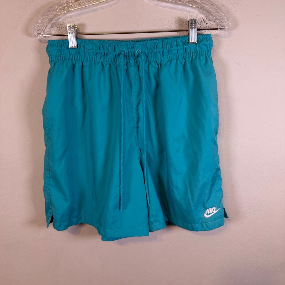 Nike Mens Athletic Shorts Mesh Lined Teal Size M FN3307-345
